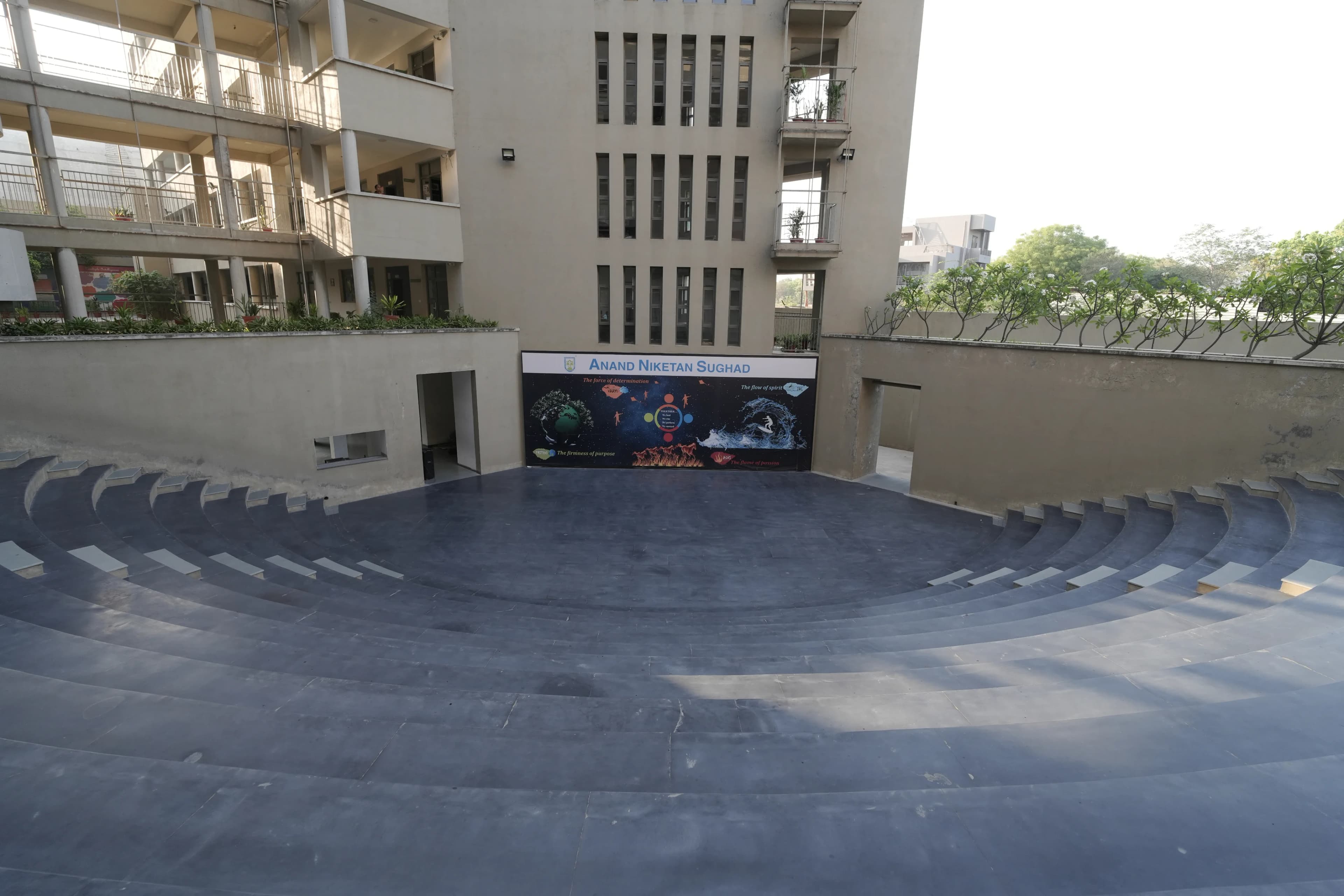 Amphitheatre seating